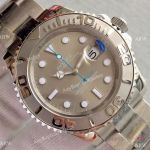 Replica Swiss ETA Rolex Yacht master Grey Face Watch 40mm